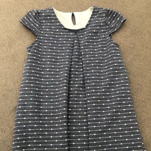 OshKosh Blue polka dot tunic dress